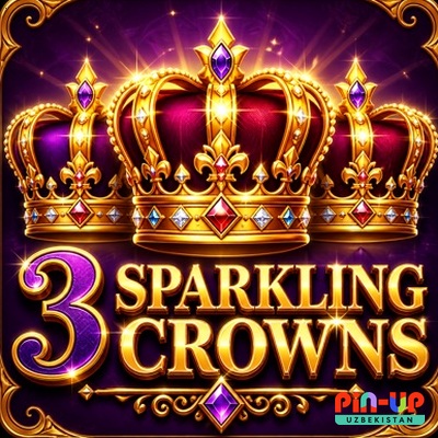 Onlayn kazino o‘yini «3 Sparkling Crowns» — katalog rasmi