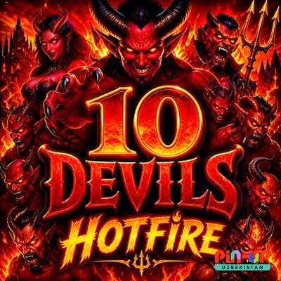 Onlayn kazino o‘yini «10 Devils Hotfire» — cover art