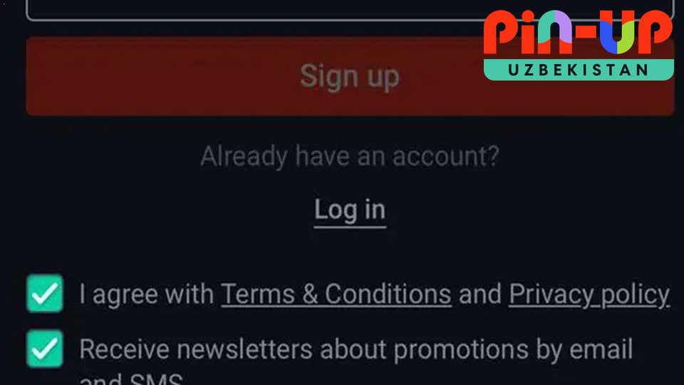 Pin-Up veb va mobil interfeys — O‘zbekiston
